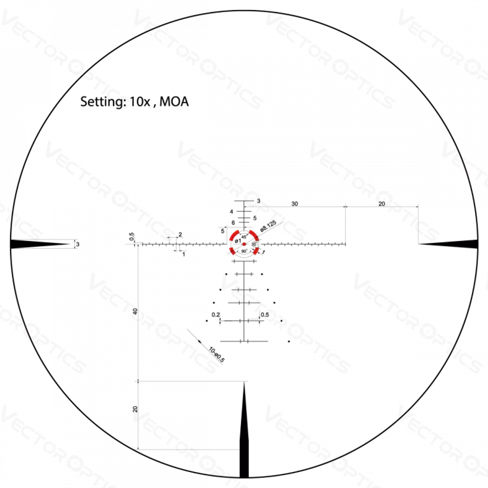 Прицел Vector Optics Constantine 1-10x24 SFP - фото 12