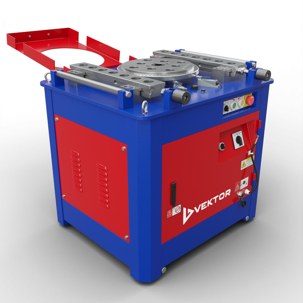 Станок для гибки арматуры Vektor GW52SA с доводчиком