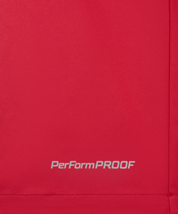 Джемпер ветрозащитный JÖGEL PREMIER PerFormPROOF 1/4 Zip Wind Top, красный