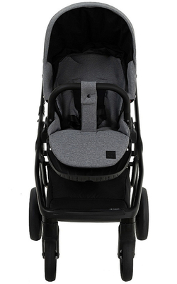 Детская коляска Roan Esso 2025 3 в 1 с автокреслом Tutis Elo Lux Black ESS114/1 Grey/Black