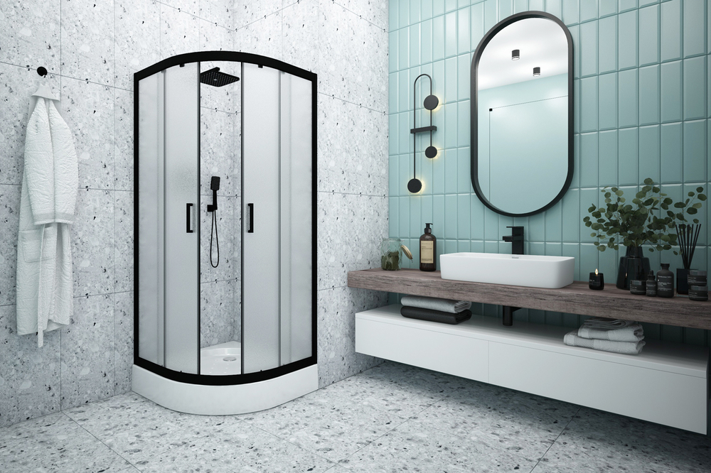 Душевое ограждение "Classic Black"