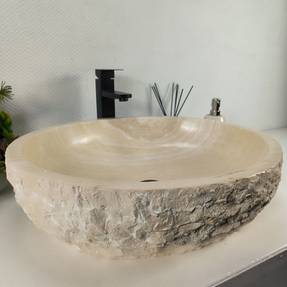 Раковина из оникса Erozy White EO-64384 60*50*15 0215