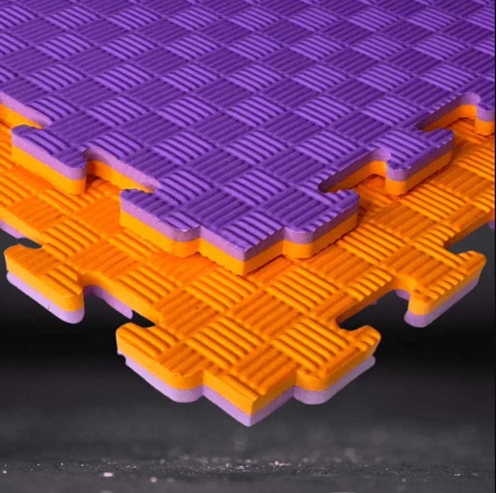 Будо-мат (татами) (1 плита 100x100x2,5 см, 1кв.м./уп) "5 полос"