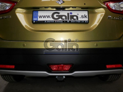 Фаркоп оцинкованный Galia S107A для Suzuki SX4 S-Cross 2013- 2WD/4WD(паспорт и сертификат в комплекте)(без электрики)