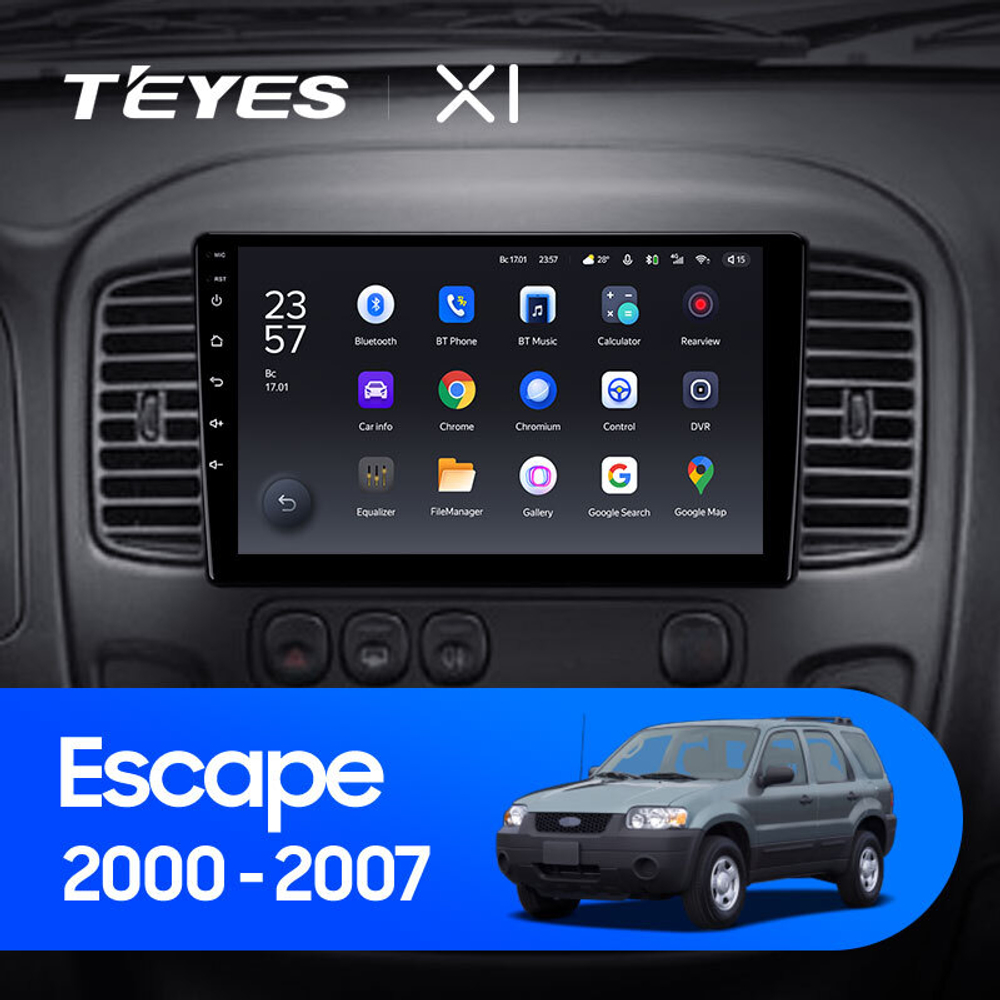 Teyes X1 9"для Ford Escape 1 2000-2007