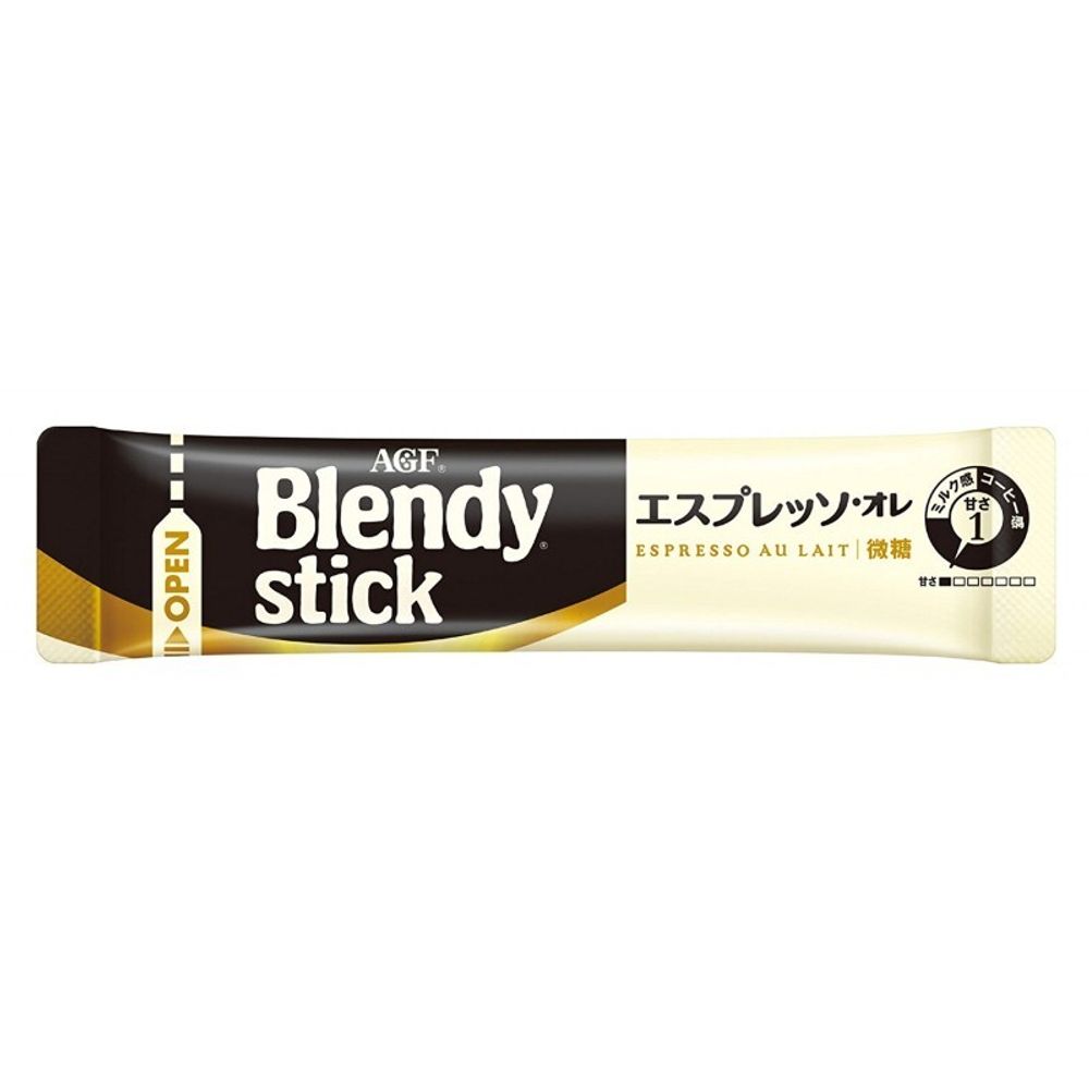 Кофе растворимый AGF Blendy Stick 3 в 1 Эспрессо, 30 шт