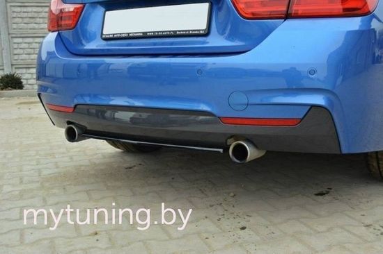 Накладка на бампер задний для BMW 4 серии F32 M-Pack 13-...
