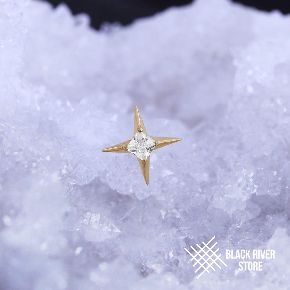 Star Pollux Crystal PVD Yellow