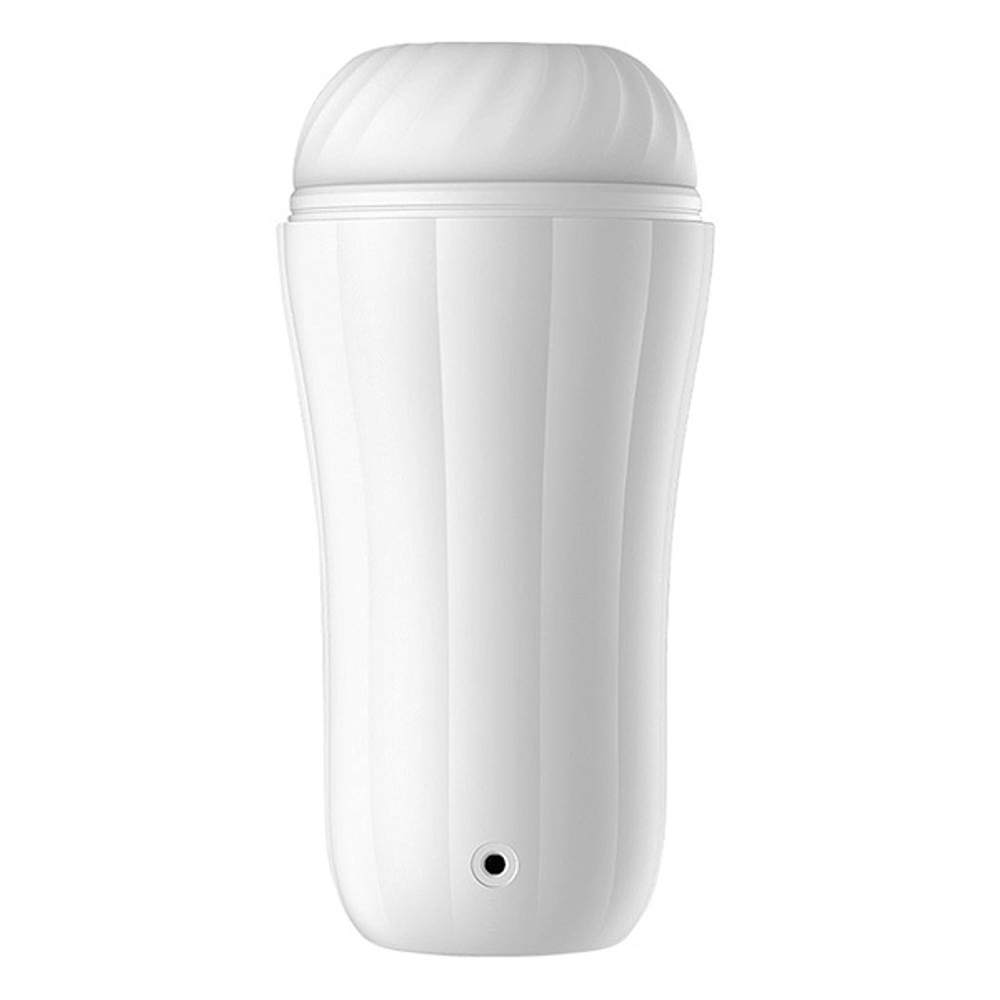 Белый вибромастурбатор 19,8см Svakom Robin SL28