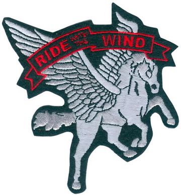Нашивка Ride with the Wind - Мчись с ветерком