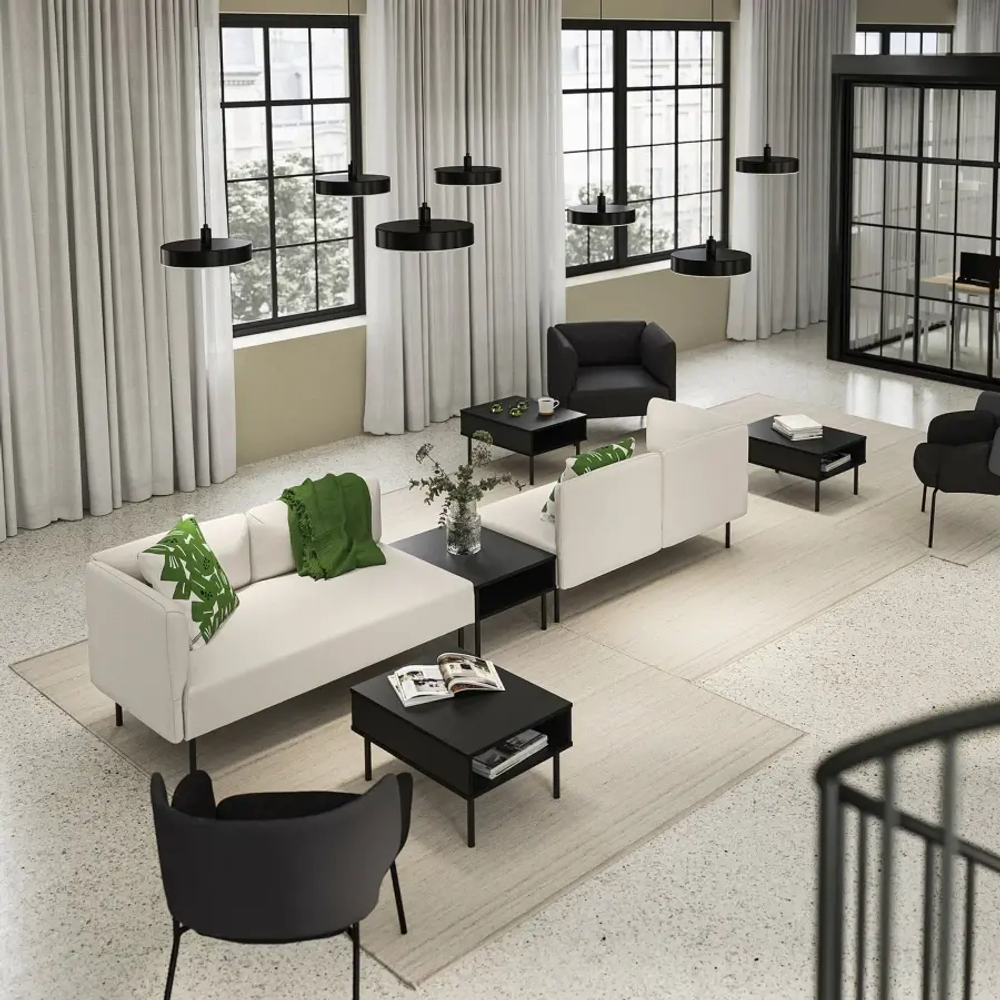 LILLEHEM 4-местный диван-модуль с приставным столиком ИКЕА