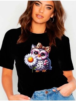 Футболка с совой