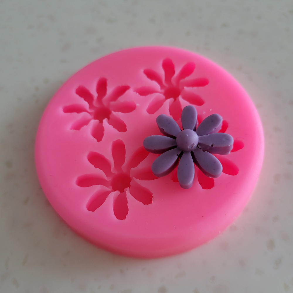 (Ликвидация) Молд Восьмилистник 28 мм