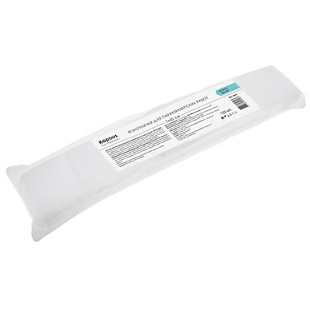 Kapous Professional Воротнички для парикмахерских работ, спанлейс, 7*40 см, 40 г/м2, упаковка 100 шт