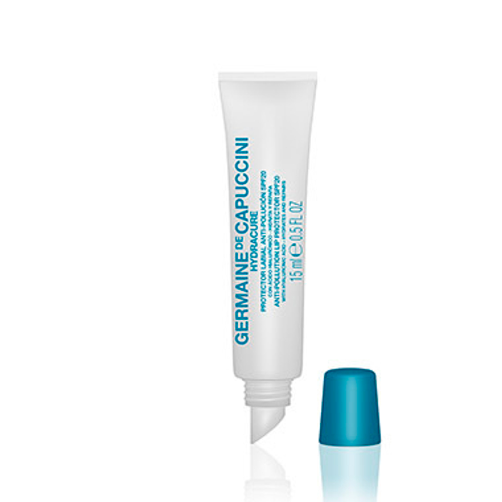 GERMAINE DE CAPUCCINI Hydracure Anti-Pollution Lip Protector SPF20 Увлажняющий бальзам для губ 15 мл