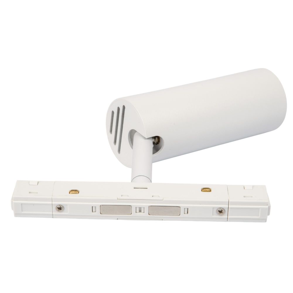 ULB-M60-12W-4000K-35 WHITE Светильник-прожектор светодиодный трековый. Для магнитного шинопровода. 2000 Лм. Белый свет 4000К. Белый. ТМ Uniel