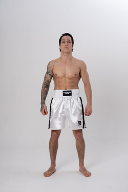 Шорты для бокса Tomorrow Star белые