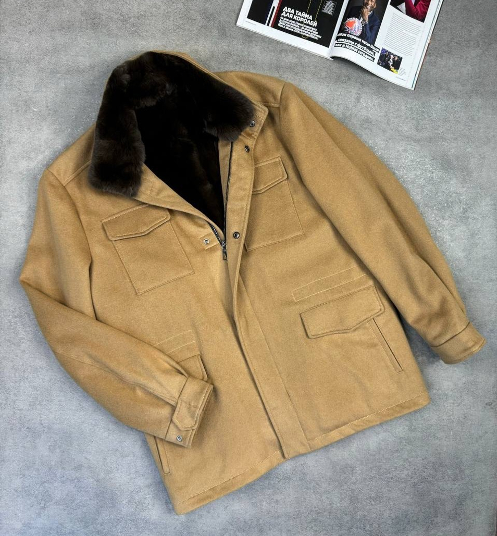Куртка с мехом Loro Piana