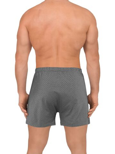 Мужские семейные трусы из хлопкового полотна (Размер: XL) (Цвет: серый)