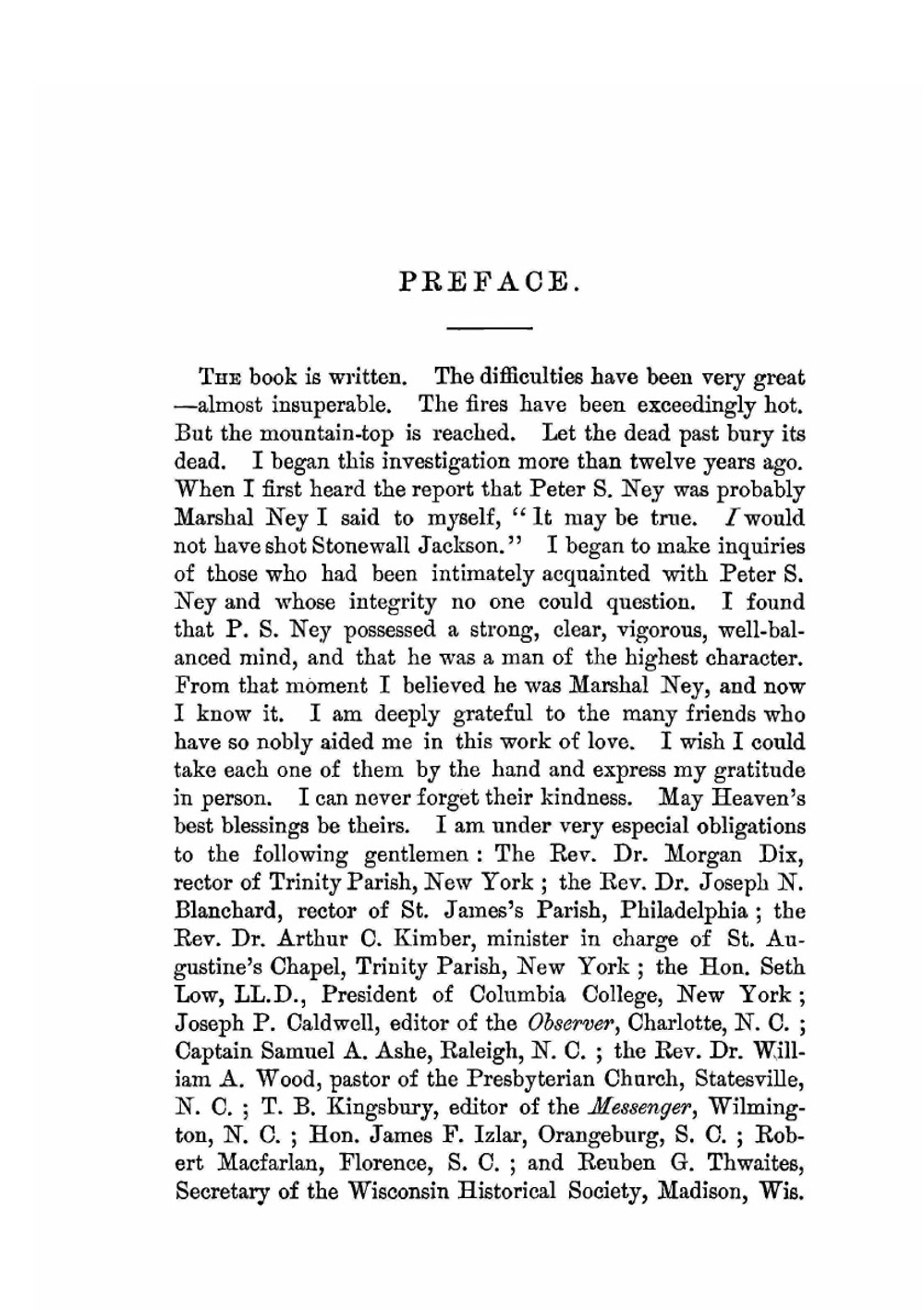 Historic Doubts As To The Execution Of Marshal Ney | James Augustus Weston