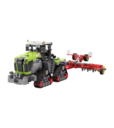 Конструктор CaDA трактор CLAAS XERION 5000 TRAC TS 1/32 (1336 деталей)