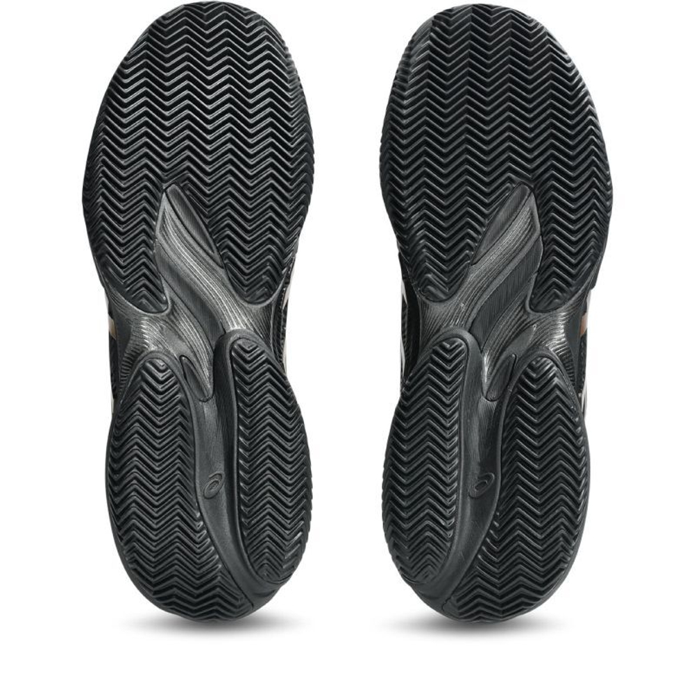 Мужские кроссовки теннисные Asics Court FF 3 Novak Clay Night Energy - black/prism gold