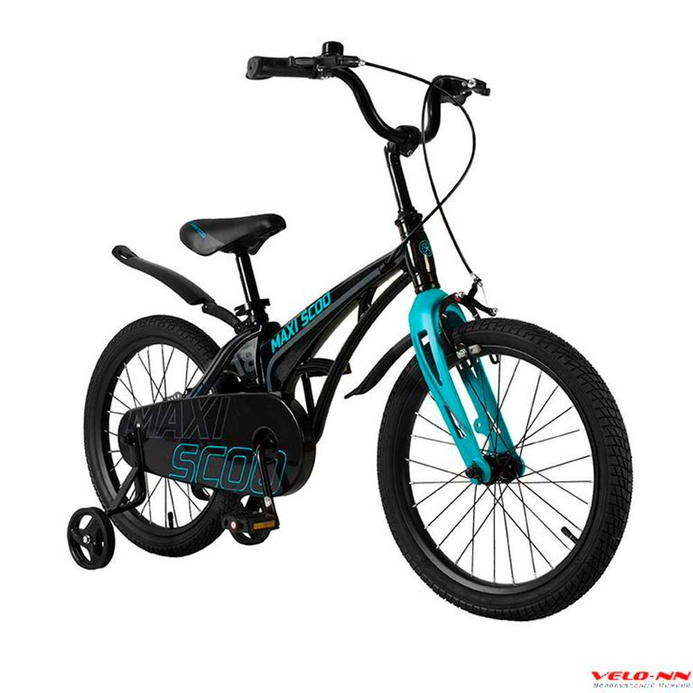 Велосипед 18" Maxiscoo Cosmic  Стандарт (2022) Черный Аметист