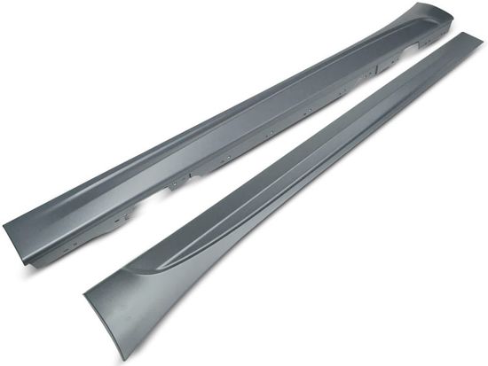 Комплект накладок на пороги для BMW 1 F20 (11-18) в стиле M-Tech