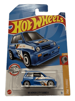 Hot wheels 85 honda city turbo ii blue on sale