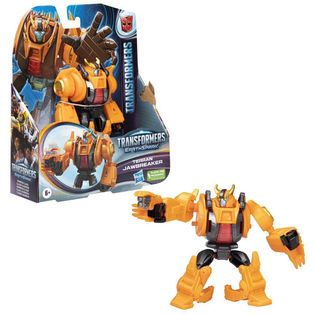 Hasbro Transformers EarthSpark — фигурка Terran Jawbreaker Warrior F6730 / артикул   F6230 F6730  / GTIN 5010996146724