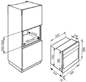 Электрический духовой шкаф Miele H4140B