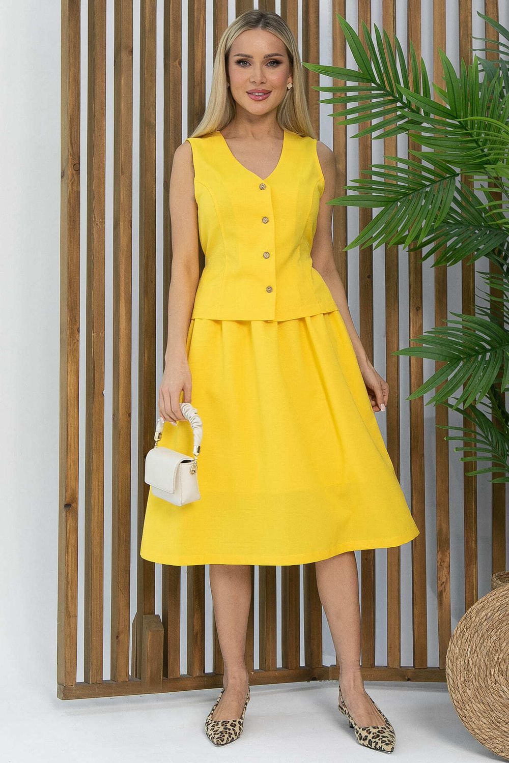 Костюм Жанет (желтый) К13459-9М LT Collection