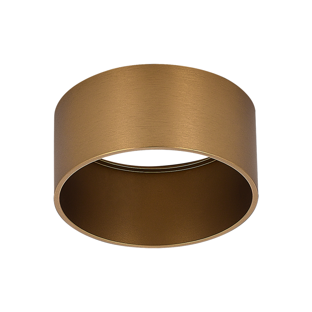 Светильник встраиваемый MUNICH под лампу GU10,  цвет шлифованная бронза,  D88xH92, 3мм,  IP20