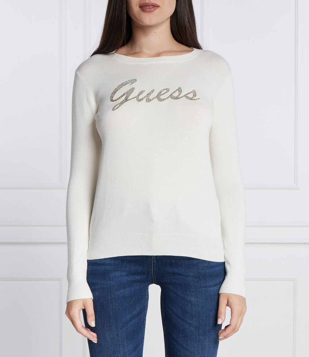 Блузка GUESS - белый(W3BR22 Z2NQ2)