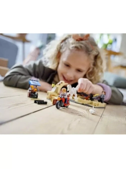 Конструктор Атроцираптор : погоня на мотоцикле 183 детали