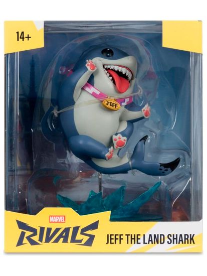 Фигурка Марвел Райвелс Джефф Сухопутная акула 20 см / Marvel Rivals Collection Gamerverse Jeff The Landshark