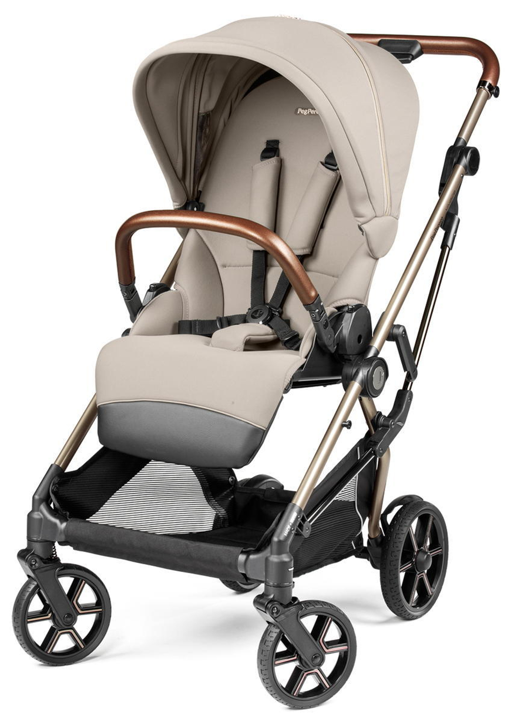Коляска 2 в 1 Peg Perego Vivace New Culla Flex Astral