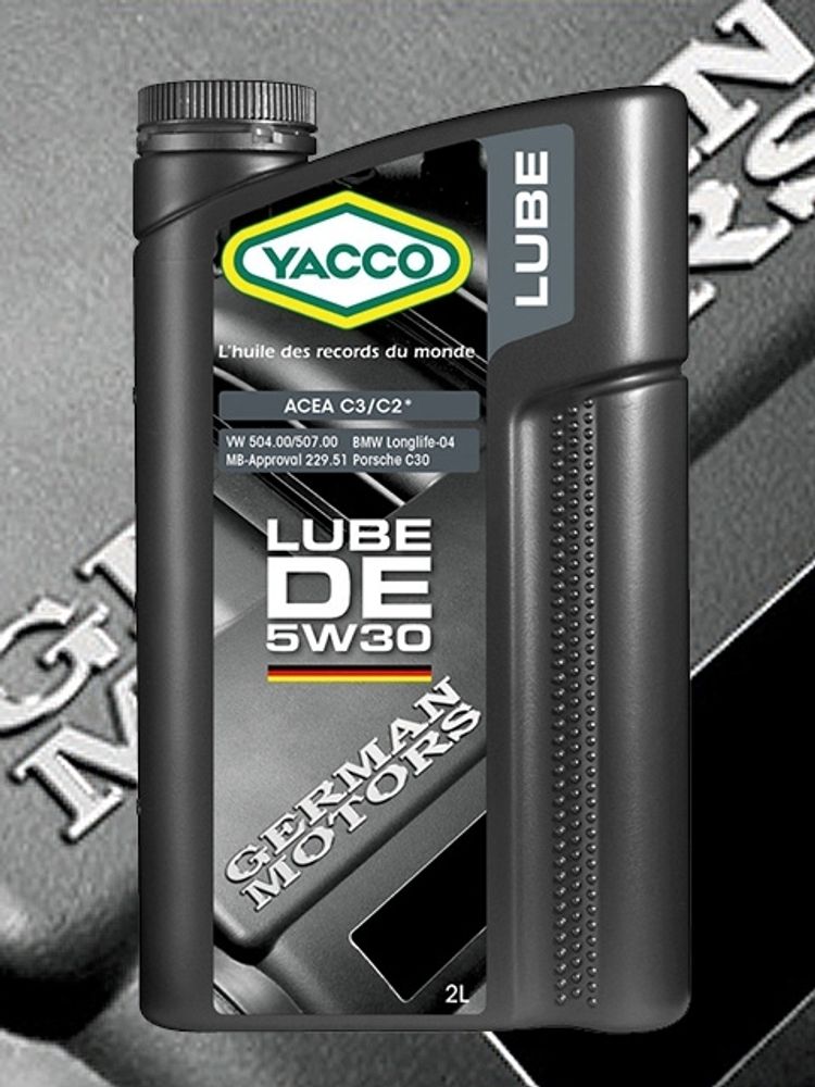 Масло моторное YACCO LUBE DE 5W30 (5L)