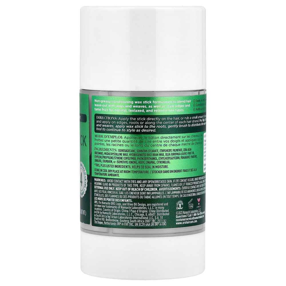 ORS, Olive Oil™, восковой стик для укладки волос, 75 г (2,65 унции)