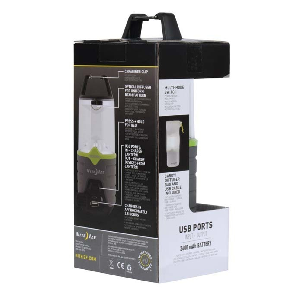 Кемпинговый фонарь Nite Ize Radiant 300 (аккумуляторный)