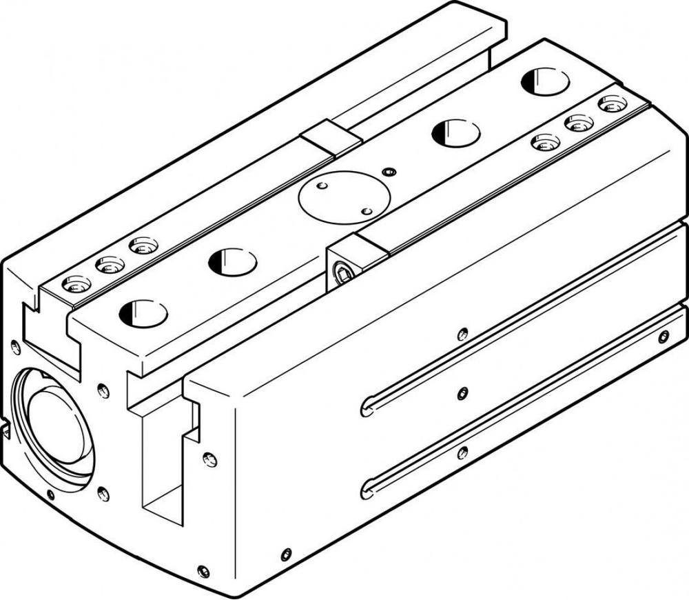 Захват параллельный с большим ходом Festo HGPL-40-80-A-B
