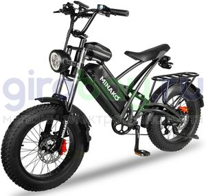 Электровелосипед Minako FOX-S 2.0 (48v/23Ah) Спицы