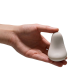 Серый аккумуляторный компактным вибромассажер 7,1см Sose Opal OP00106