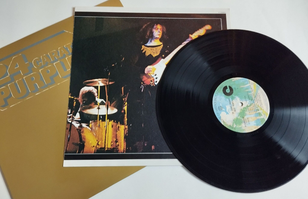 Винтажная виниловая пластинка LP Deep Purple 24 Carat Purple (Япония 1975) (EX)