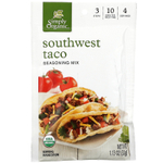 Simply Organic, Смесь приправ для тако Southwest, 12 пакетиков по 32 г (1,13 унции)
