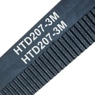 2шт. Ремень для шредера HTD 207 3M 9 мм, уничтожителей офисной бумаги