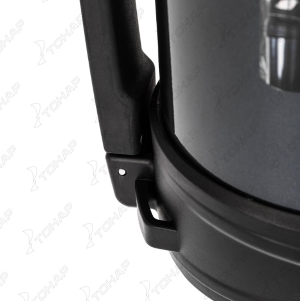 Термос ТОНАР 2000 мл (2 крышки-кружки, ручка), синий