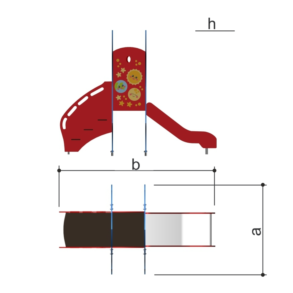 Горка "Ракета" Romana 111.23.00