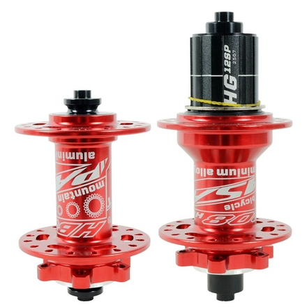 Комплект втулок PASAK HB08-HG 8-12 ск.(9-100,10-135мм) 6 собачек,32 отв. цв.красный