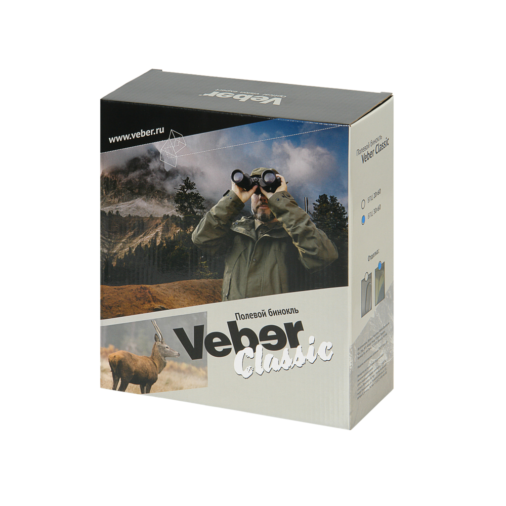 Бинокль Veber Classic БПЦ 30x60 VR кам